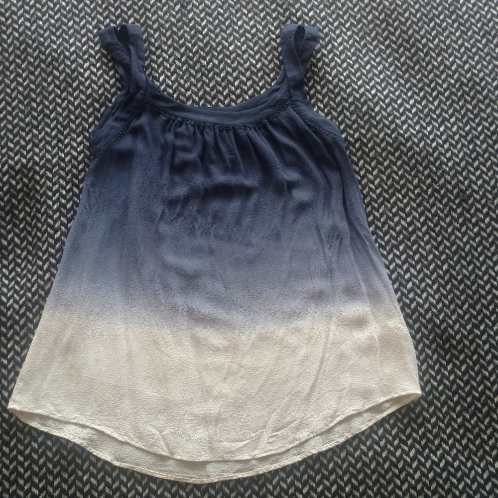 100% Silk Ombre Tank Top